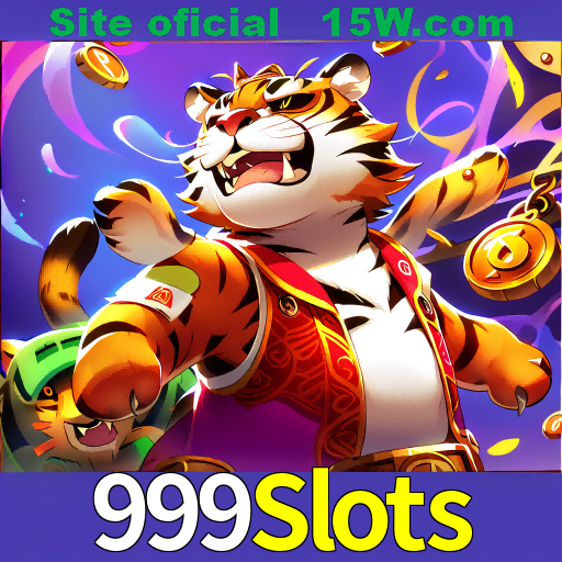 Imagem promocional da 999Slots mostrando a plataforma e suas vantagens